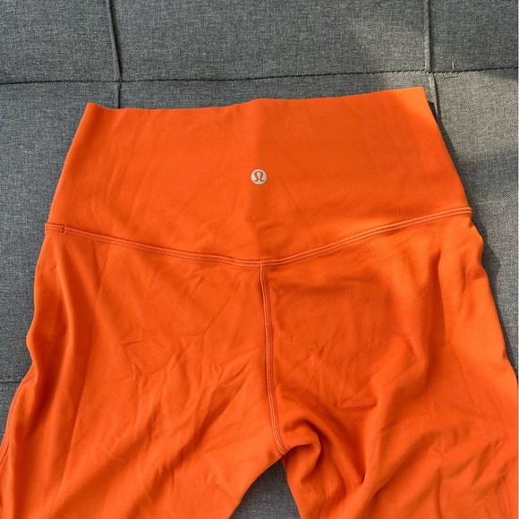 Lululemon Align High-Rise Pant 28” Canyon Orange - Picture 4 of 6